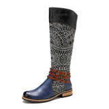Justin Yellowstone Boots Retro Ethnic Style Retro Women'S Shoes