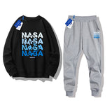 Nasa Children Sweatshirt & Pant Set Nasa Joint Name Boys Sweater Suit Sports