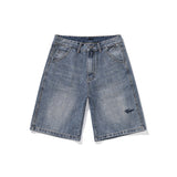 Men Denim Shorts Men's Summer Student