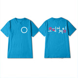 Squid Game Costume Casual Printed Men's and Women's Short Sleeve T-shirt