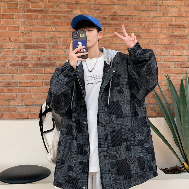 Men Denim Jackets Fall Denim Jacket Men's Top