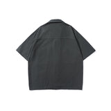 Men T Shitrs Multi-Pocket Shirt