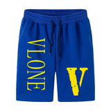 Vlone Shorts Men'S Summer Casual Sports Pants Loose Pants