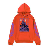 Anime Hoddies Anime Hoodie Tone Evangelion Printed Sweatshirt Spring and Autumn Fleece Hoodies