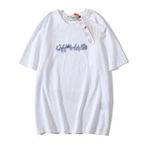 Off White T Shirt Summer Off Mouse Arrow Short Sleeve Men And Women Youth Casual Tshirt Owt