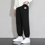 Grey Sweatpants Men's Spring and Autumn Sweatpants Loose Casual Trousers
