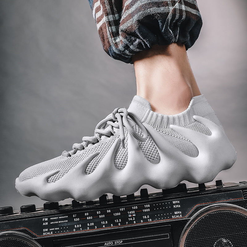 designer Sneaker Shoes Couple Summer Solid Color Fashion Trendy Shoes Breathable Casual Sneakers
