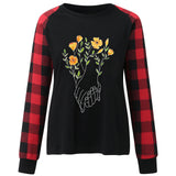Valentine's Day T Shirt Heart Printing Pattern Valentine's Day T-shirt