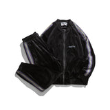 Man Fall Outfis Wide Leg Ankle Banded Pants Hip Hop Loose Casual Sweatpants