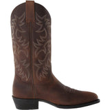 Beth Dutton Shoes Winter Men Western Cowboy Boots Big Size Male Mid Boots