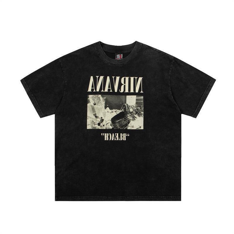 Nirvana T Shirt Nirvana Band Rock Vintage Loose