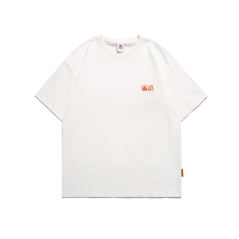 Men T Shitrs Letter Printing