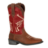 Justin Yellowstone Boots Knight Boots Casual Men'S Shoes High-Top Square Toe Embroidery