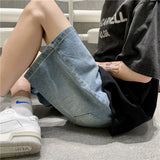 Men Denim Shorts Summer Denim Shorts Men