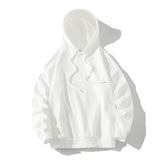 MEN'S Hoodie Solid Color with Fur Without Pockets