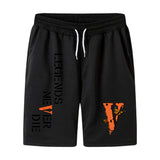 Vlone Shorts Men'S Pants Summer Casual