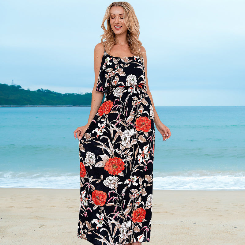 Nine Britton Dress Floral Beach Camisole