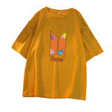 BTS Proof T Shirt Summer round Neck Loose Large Size Short Sleeve T-shirt