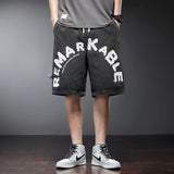 Men Jorts Summer Men's Jeans Shorts Loose Casual