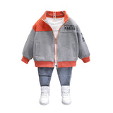 Toddler Boys Jackets Boys' Spring Coat Knitted Sweater Casual Multicolor