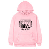 Anime Hoddies Blue Period Printed Long-Sleeved Top Hooded Sweater