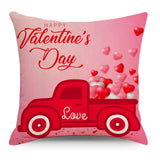Valentine's Day Pillow Covers 4 Piece Random Styles Together, Home Pillow Pillow Cushion Cover