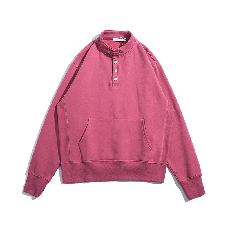 Man Fall Men's Hoodie Long Sleeve Loose Casual with Big Pockets Top