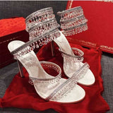 Nude Heels for Wedding Sandals Stiletto Heels