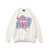 Man Fall Outfits High Street Sweater Men's and Women's Couple Retro Autumn Top