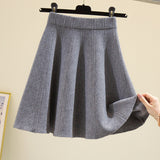 MIDI Mauve Skirt Women's Wear Match Sweater Skirt