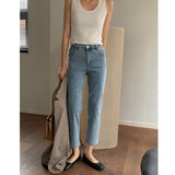 Gloria Vanderbilt Jeans Straight High Waist Slimming Drape