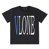 Vlone T Shirt Hip Hop Men'S And Women'S T-Shirt Couple Wear