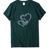 Valentine's Day T Shirt Short-Sleeved T-shirt Summer plus Size Top