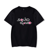 Squid Game Costume Printed Short-Sleeved T-shirt
