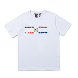 Vlone Mexico Friends Shirt Short Sleeve Friends Loose Cotton Street Hip-Hop Men'S And Women'S T-Shirt