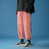 Men's Pants Autumn Solid Color Casual Men