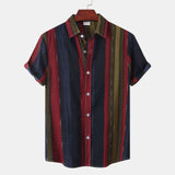 Camp Collar Shirt Floral Short Sleeve Shirt