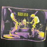 Nirvana T Shirt 11% Vintage' 90 Nirvana Band Vintage Distress Splash Ink