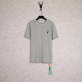 Off White Tshirt Short Sleeve Ow Men'S Cotton Color Arrow Owt