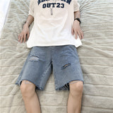 Men Denim Shorts Men's Shorts Summer Pants