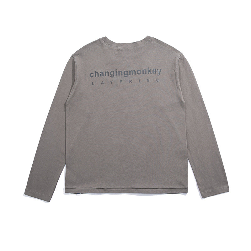 Crew Neck Sweatshirts for Men Men's Autumn round Neck Sweater Men's Loose