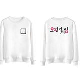 Squid Game Costume Men's and Women's round Neck Sweater