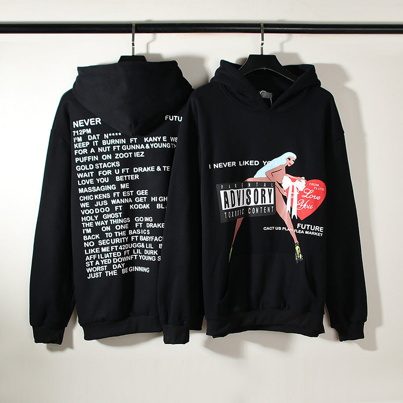 Kanye West Sunday Service Hoodie Spoof Character Fleece Hoodie