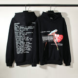 Kanye West Sunday Service Hoodie Spoof Character Fleece Hoodie