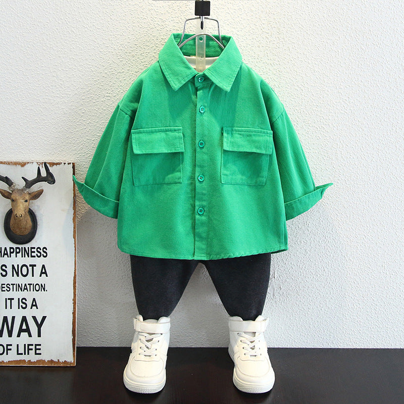 Toddler Boys Sweater Boys' Shirt Autumn Clothes