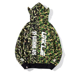 Bape Bearbrick Hoodie Hooded Cardigan Sweater Coat