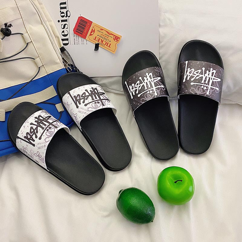 Beach Slippers Slippers for Women Summer Outdoor Indoor Non-Slip Home Slippers Men Beach Slippers