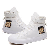 Jelly Roll Shoes Canvas Shoes Students' Casual Skate Shoes