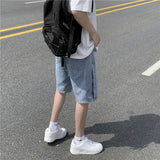 Men Denim Shorts Men's Summer