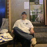 Askyurself T Shirt Short Sleeve round Neck T-shirt Men's Casual